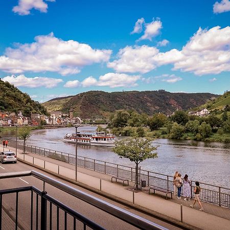 Moselpromenade Villa Moselufer, Panorama & Burg Cochem Blick, Netflix, Balkon Eksteriør bilde
