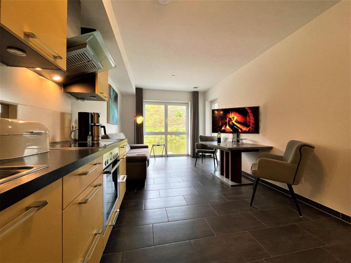 Moselpromenade Villa Moselufer, Panorama & Burg Cochem Blick, Netflix, Balkon Eksteriør bilde